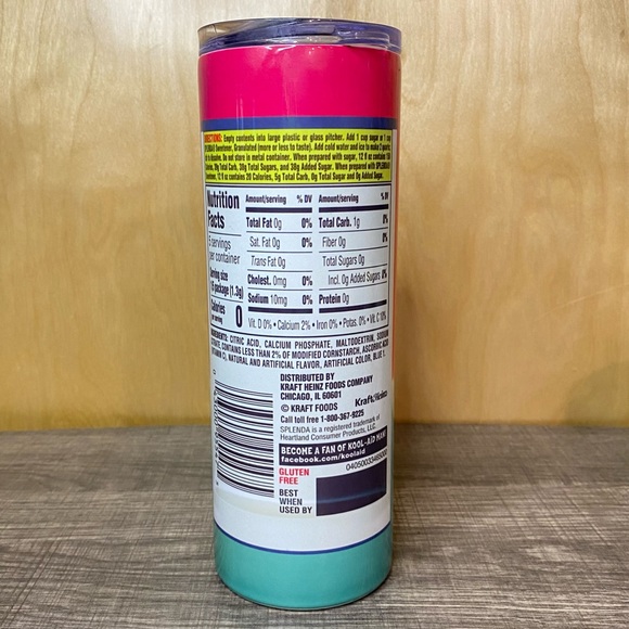 SJB Custom 20oz Stainless Steel Skinny Tumbler and metal straw. 8" x 2 7/8" dia. - Picture 4 of 7